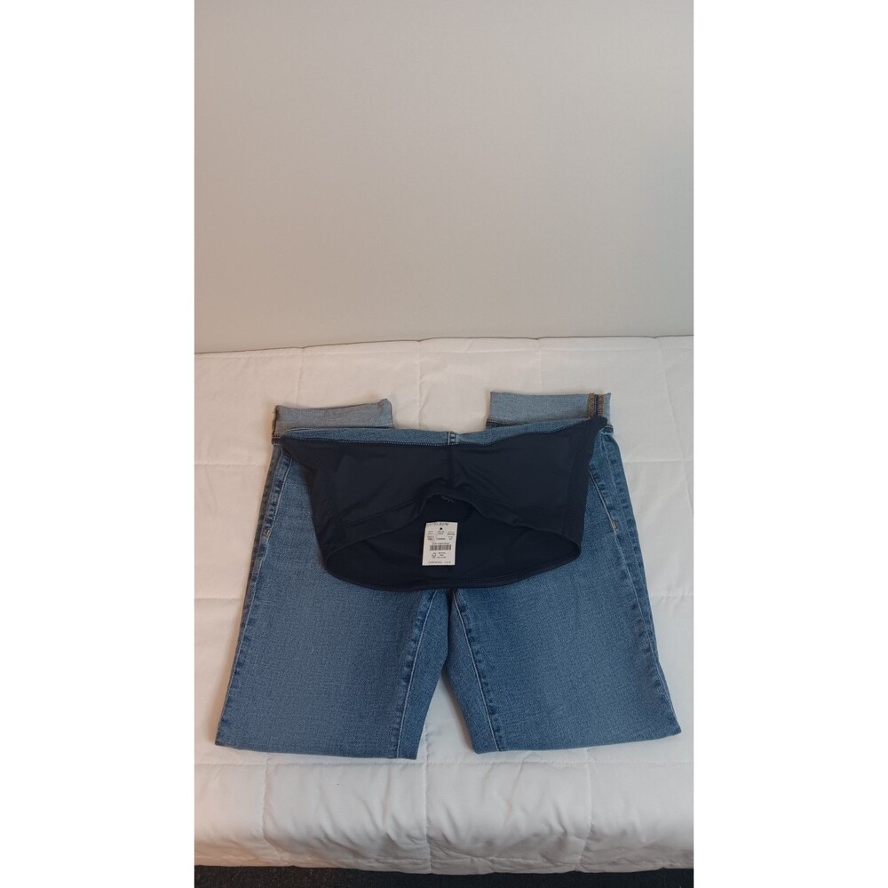 New J. Crew Factory Maternity Jeans Sz 27 Style BM463 Cropped